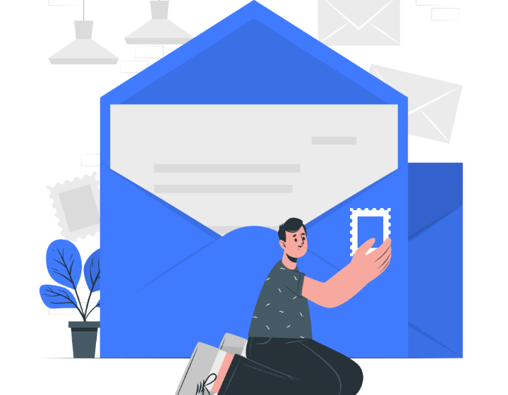 お問合せのイラスト