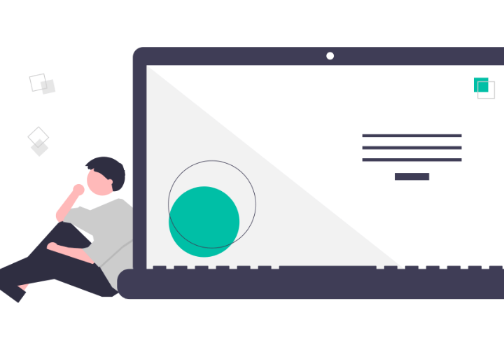 webサイト作成イラスト