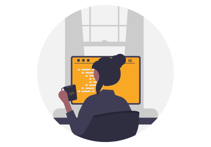 サイト修正保守イラスト